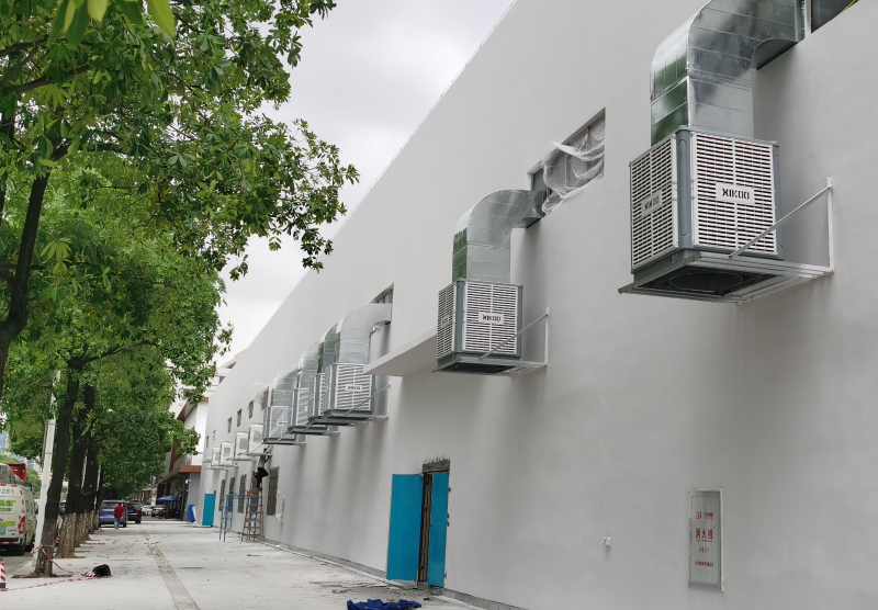星科工業環保空調 體育館降溫通風案例